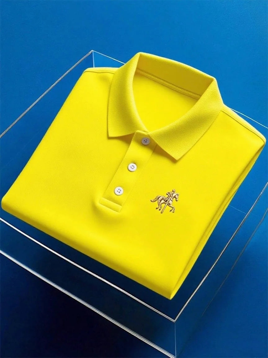 Mint Green Polo Shirt | Premium Cotton Classic Fit Polo Tee