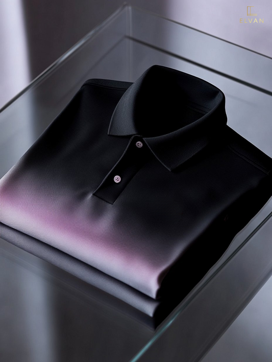 Classic Black Polo Shirt | Premium Cotton Solid Polo